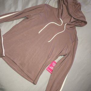 Hooded crop top